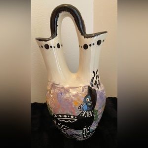 William Samuelson Pottery Wedding Vase
